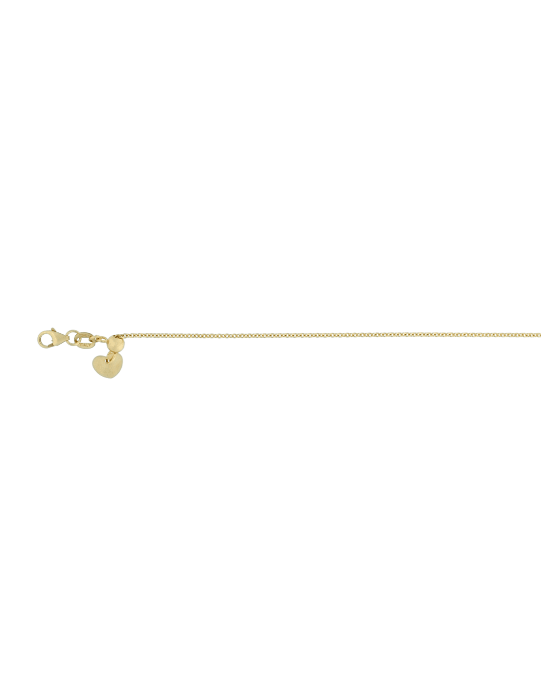 9CT Y/G EXT TRACE 1.25mm/52cm